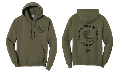 LWAA Fleece Hoodie (Circular Logo)