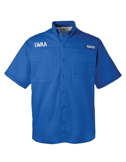 LWAA Short Sleeve Button Down Fishing Shirt