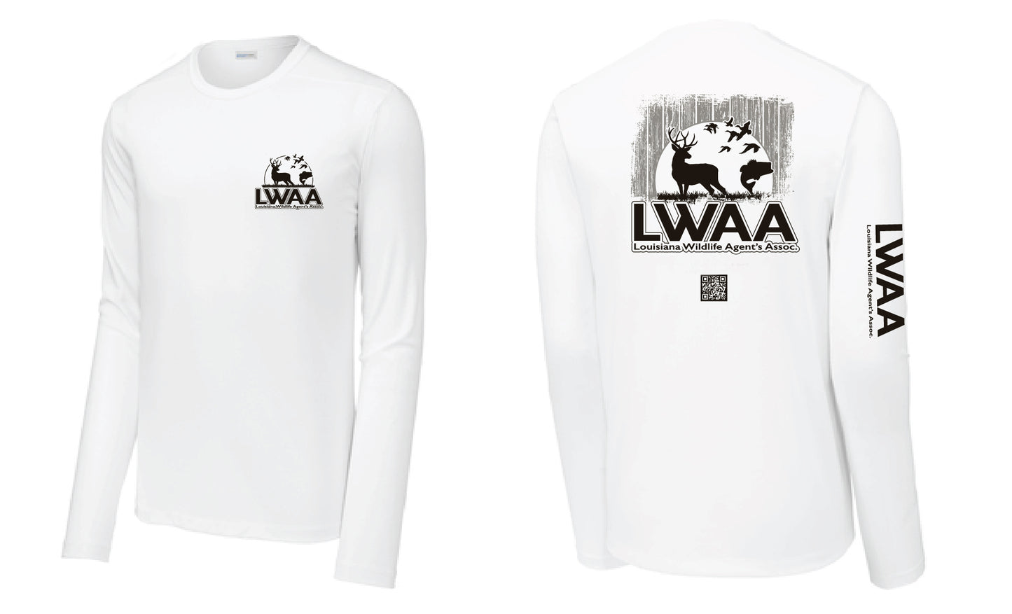 LWAA Agent Fleece Hoodie (Hunting Scene) – Support LWAA