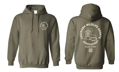 LWAA Supporter Fleece Hoodie (Circular Logo)