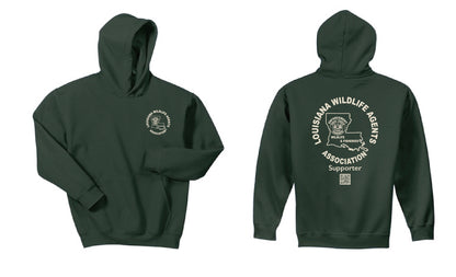 LWAA Supporter Fleece Hoodie (Circular Logo)