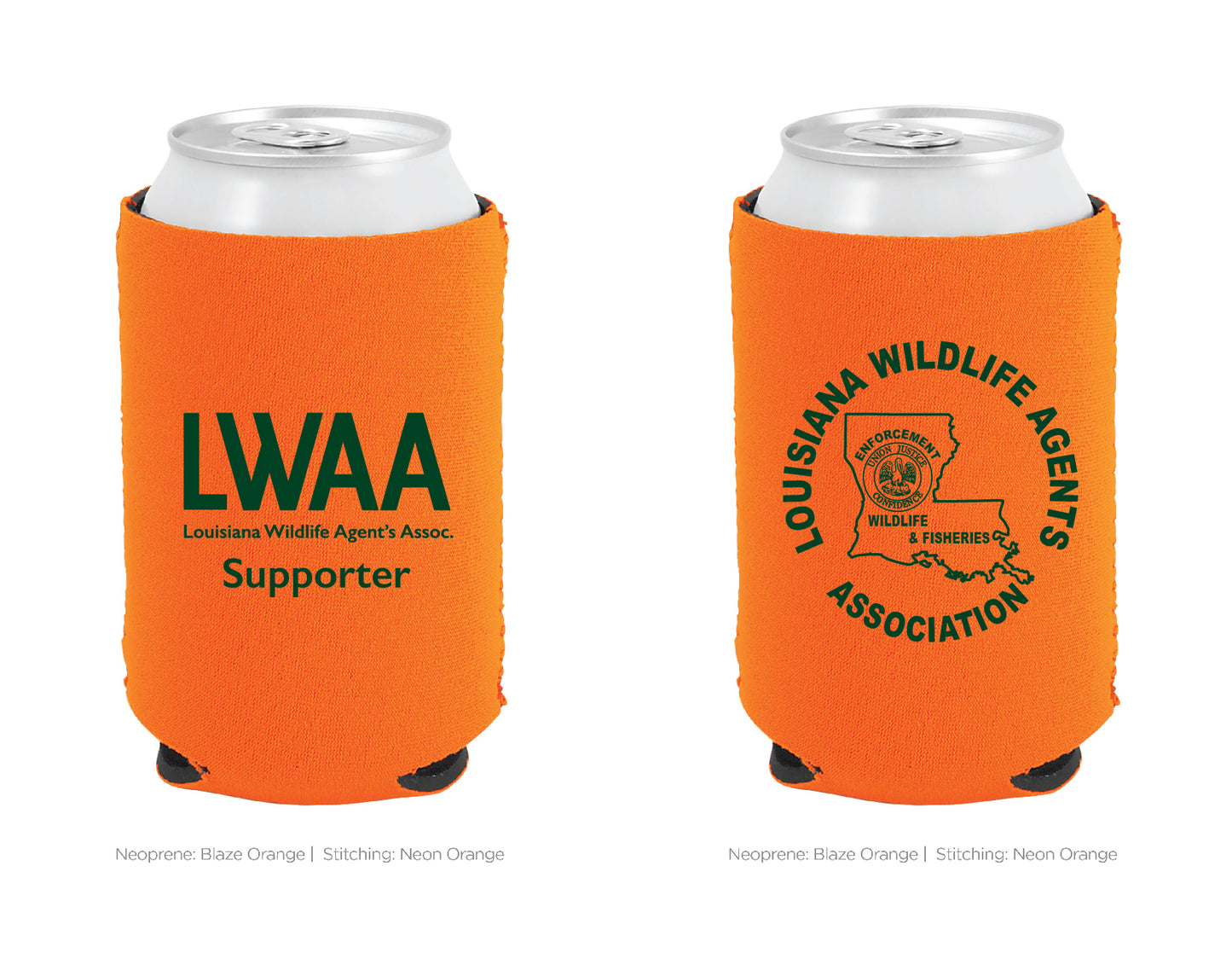 Warning Beer at Work - Koozie - Can Cooler – Southern Drinking Club