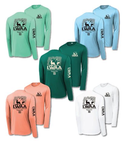 LWAA Supporter Dry Fit Long Sleeve (Hunting Scene)