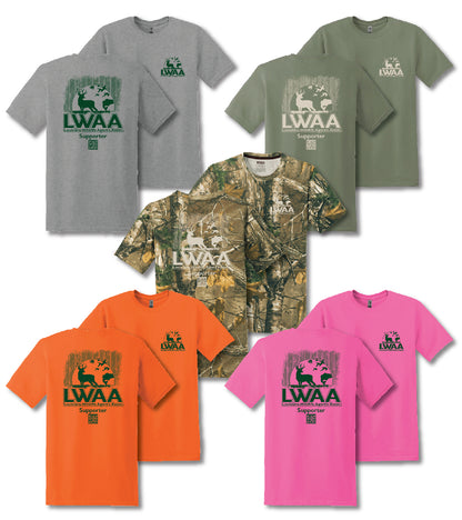 LWAA Supporter Cotton Short Sleeve Tee (Hunting Scene)