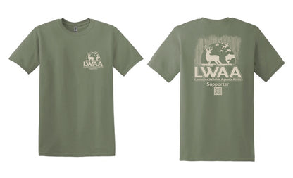 LWAA Supporter Cotton Short Sleeve Tee (Hunting Scene)